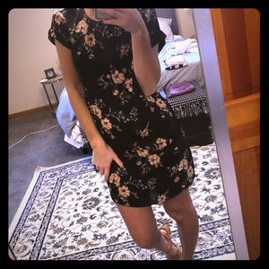 Floral T-shirt dress